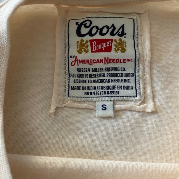 NWT Coors Racing Banquet vintage retro style shirt - Picture 8 of 8